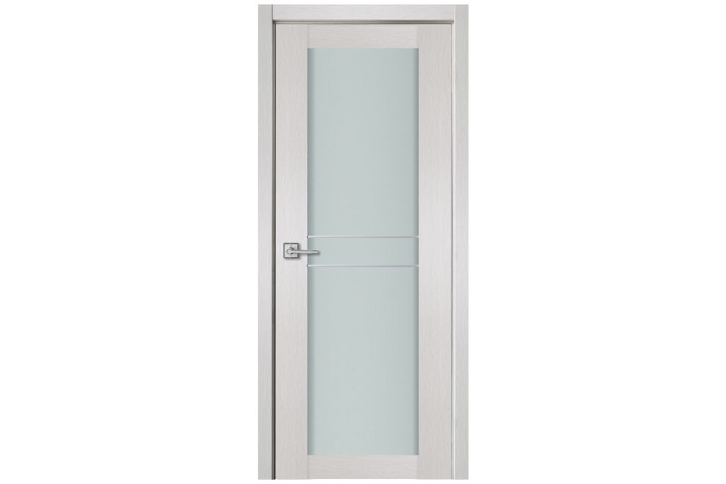 Nova 1 Lite 2HC White Wenge Wood Laminated Modern Interior Door - Single Door
