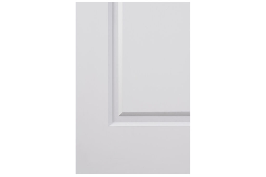 Nova 2 Panel Soft White Laminated Traditional interior Door