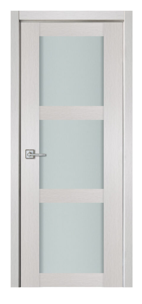 Nova 3 Lite White Wenge Wood Laminated Modern Interior Door
