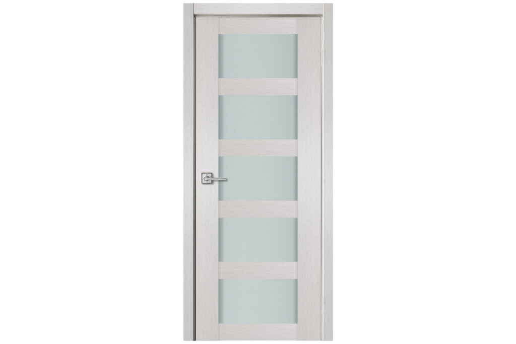 Nova 5 Lite White Wenge Wood Laminated Modern Interior Door - Single Door