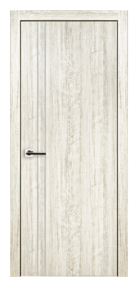 Nova HG-002V Light Aloe Wood Laminated Modern Interior Door