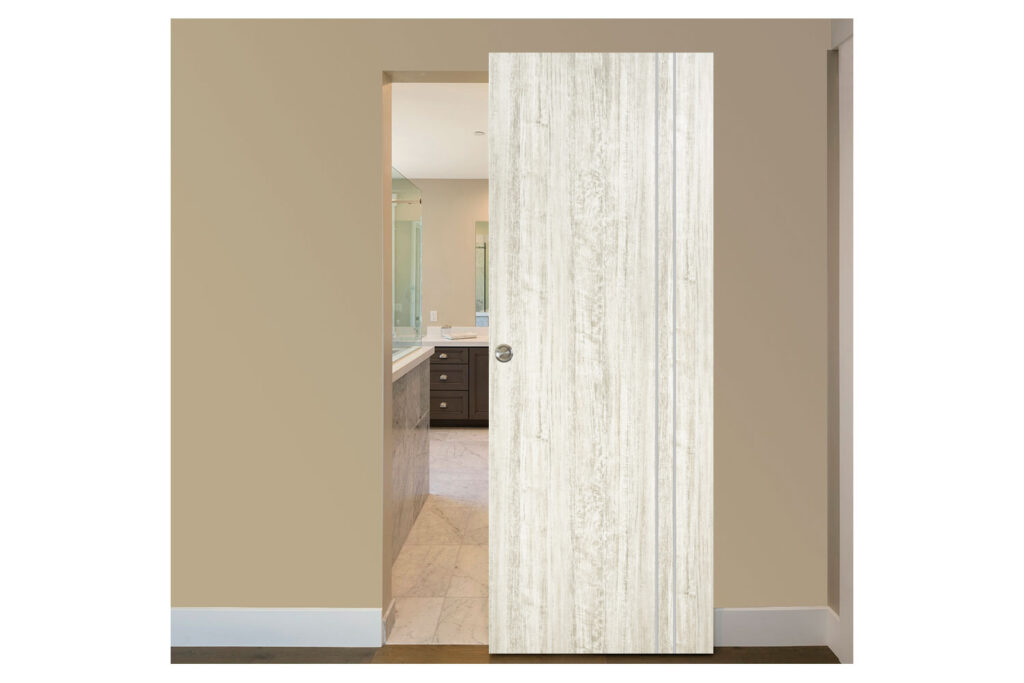 Nova HG-002VR Light Aloe Wood Laminated Modern Interior Door - Magic Door
