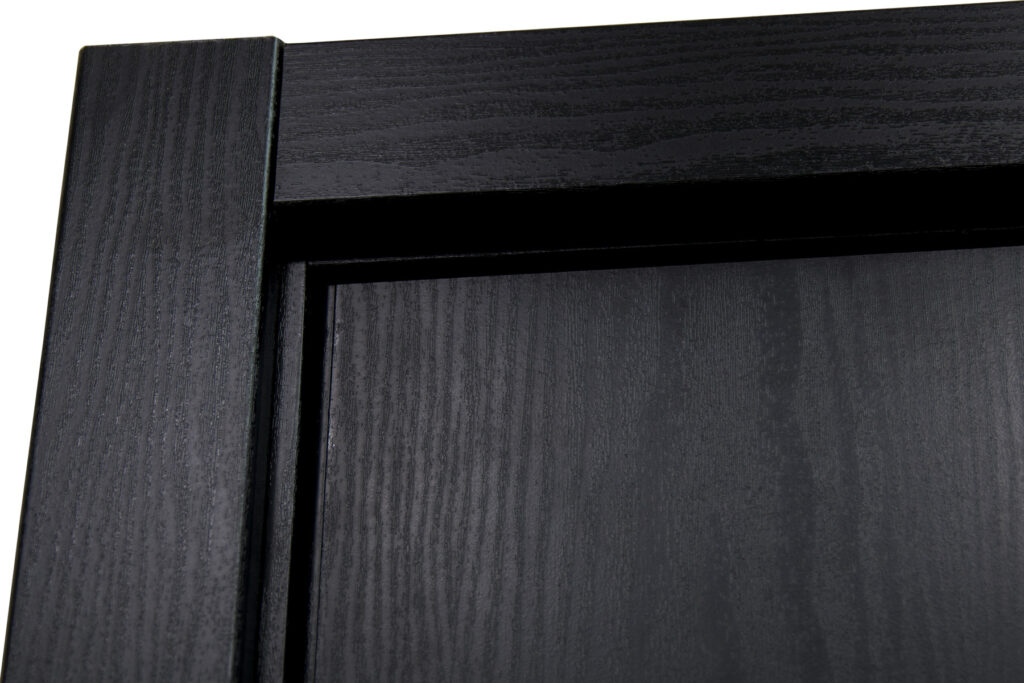 Nova HG-008 Black Ash Laminated Modern Interior Door