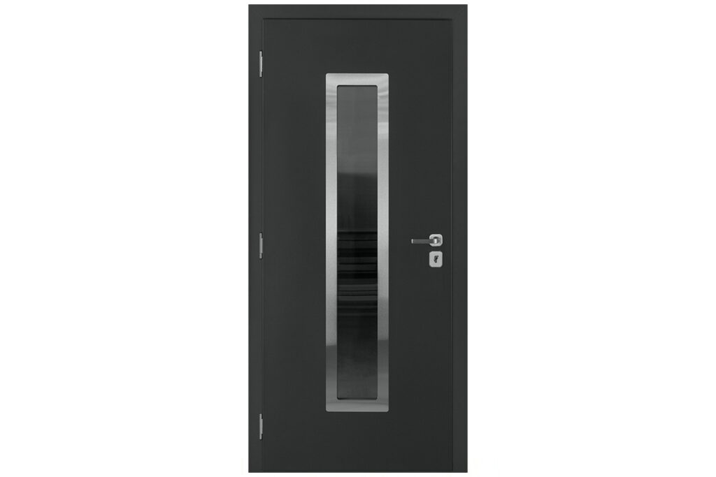Nova Inox S1 Gray Exterior Door