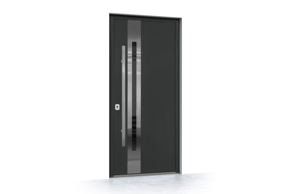 Nova Inox S2 Gray Exterior Door