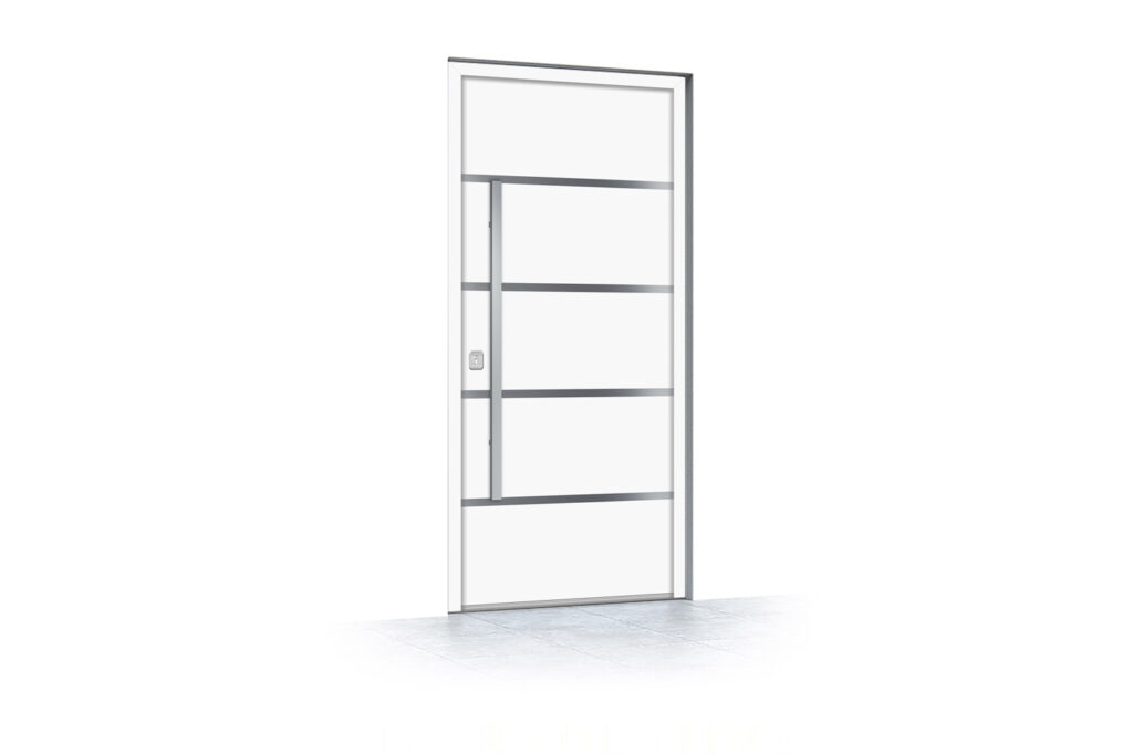 Nova Inox S3 White Exterior Door