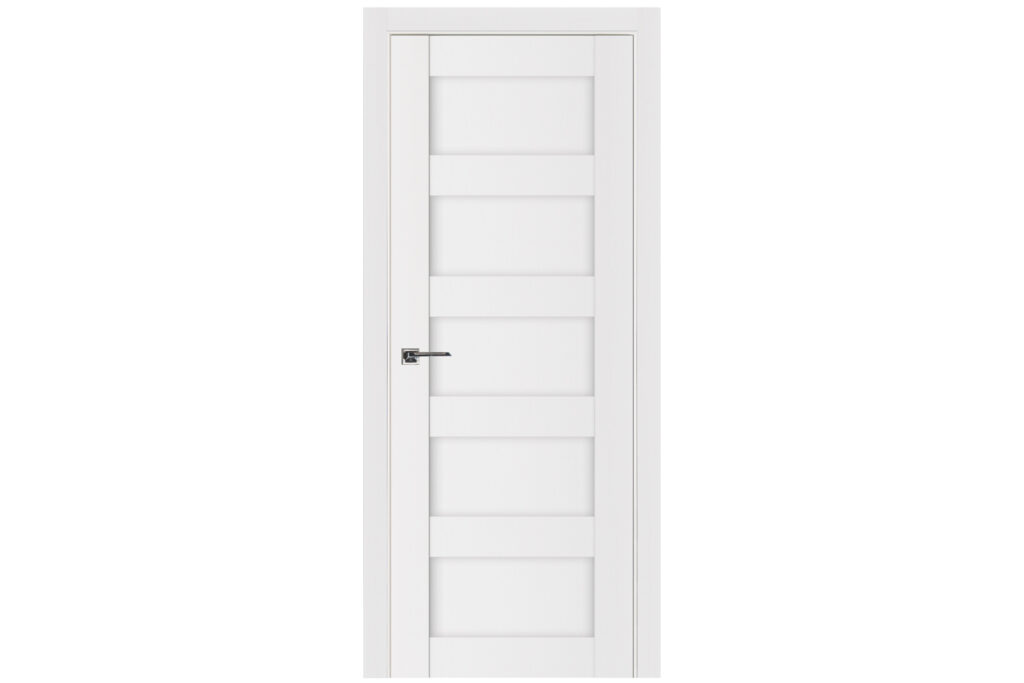 Nova Stile 022 Soft White Laminated Modern Interior Door - Single Door