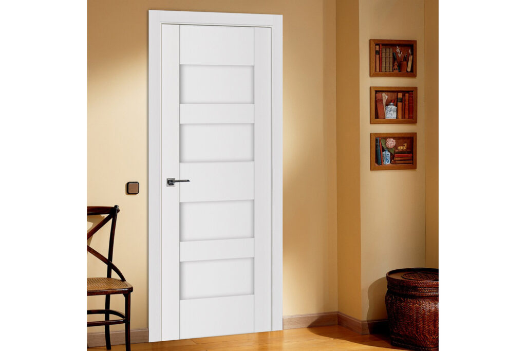 Nova Stile 041 Soft White Laminated Modern Interior Door