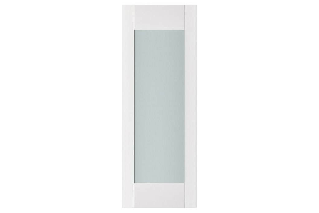 Nova Triplex 012 Soft White Laminated Modern Interior Door - Slab