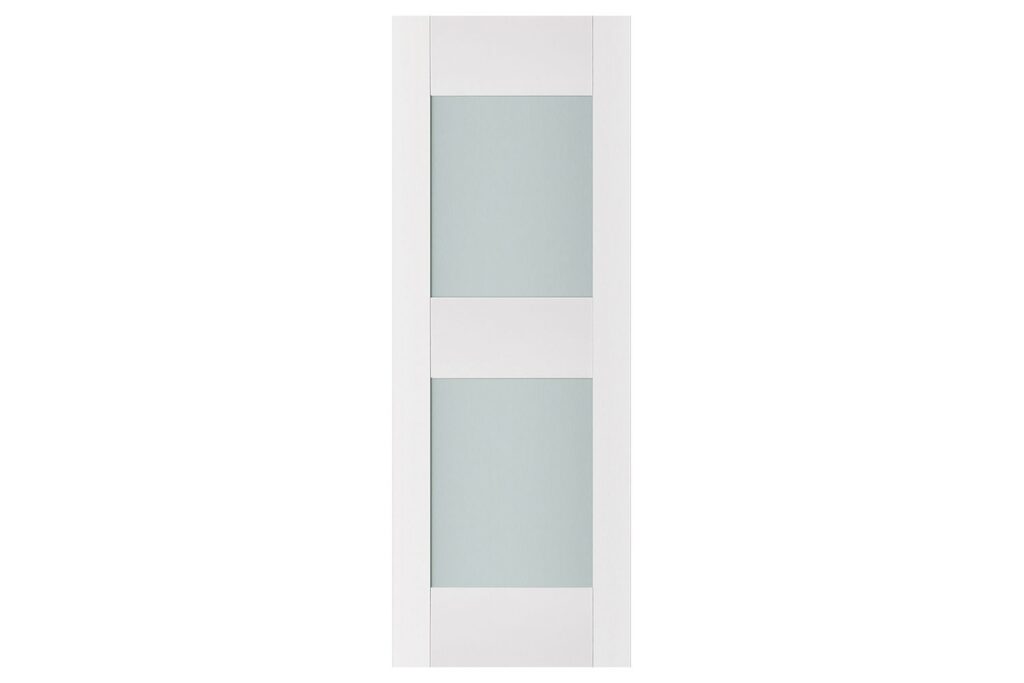 Nova Triplex 013 Soft White Laminated Modern Interior Door - Slab