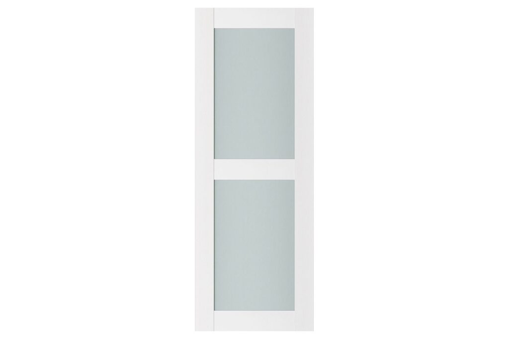 Nova Triplex 020 Soft White Laminated Modern Interior Door - Slab