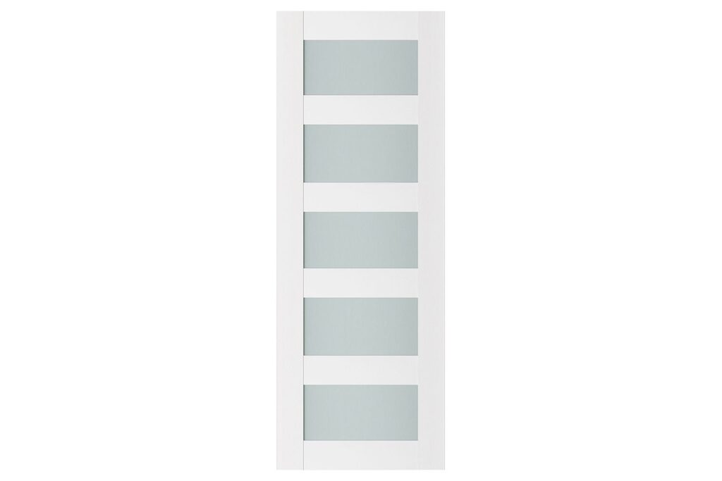 Nova Triplex 022 Soft White Laminated Modern Interior Door - Slab
