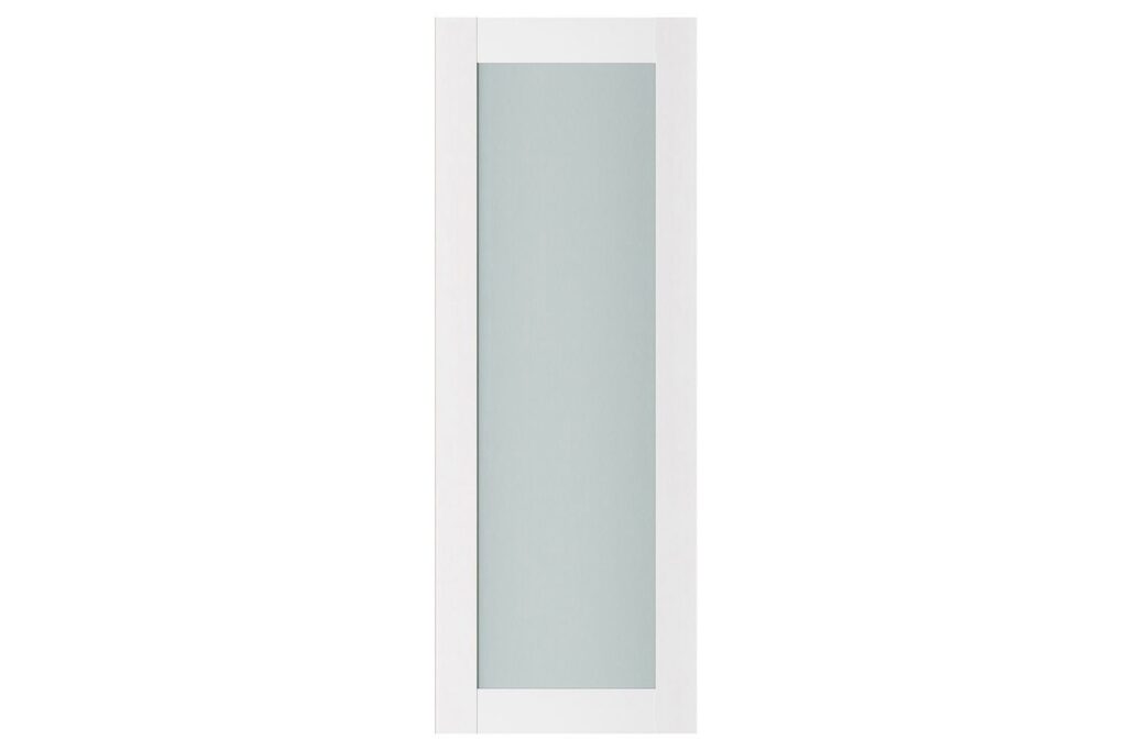 Nova Triplex 054 Soft White Laminated Modern Interior Door - Slab