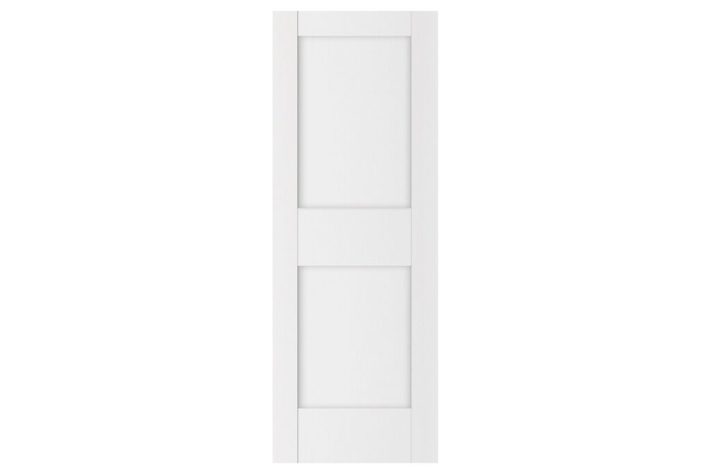 Nova Stile 023 Soft White Laminated Modern Interior Door - Slab