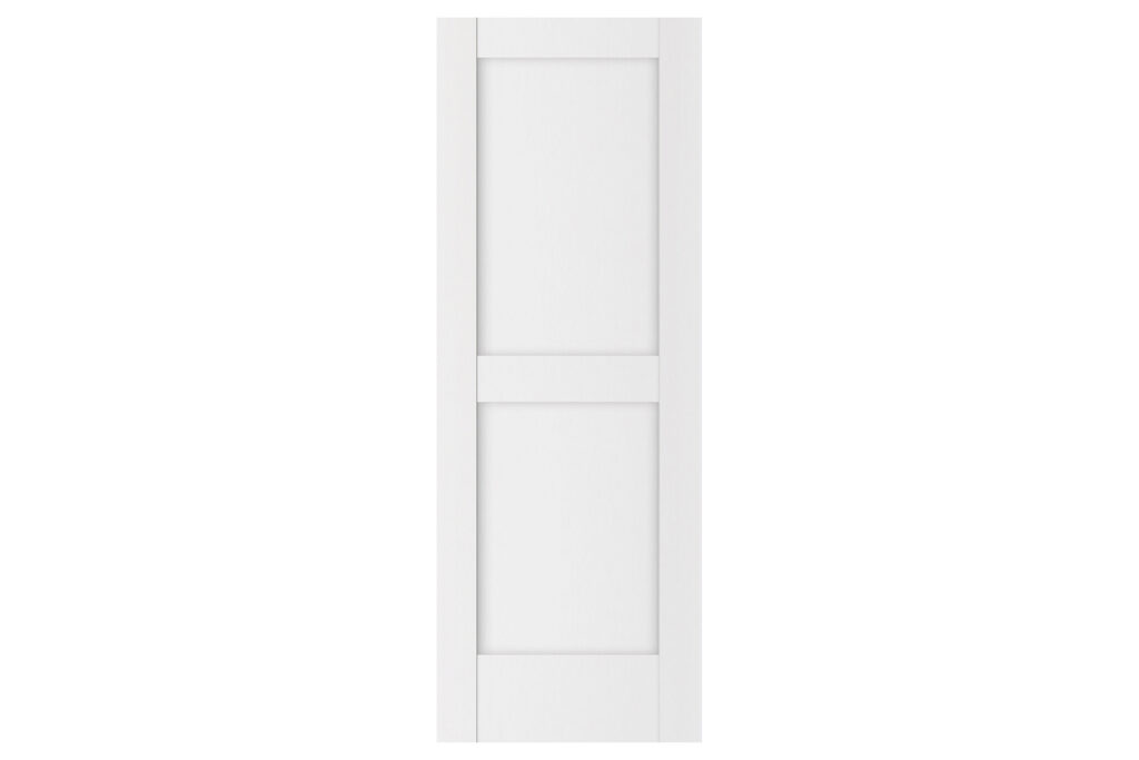 Nova Stile 024 Soft White Laminated Modern Interior Door - Slab
