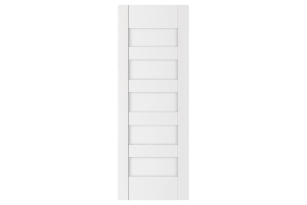 Nova Stile 040 Soft White Laminated Modern Interior Door - Slab