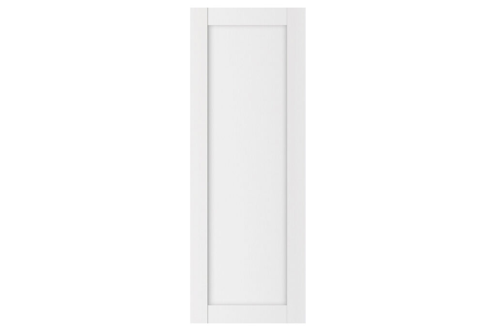Nova Stile 054 Soft White Laminated Modern Interior Door - Slab