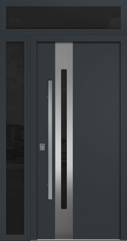 Nova Inox S2 Gray Exterior Door