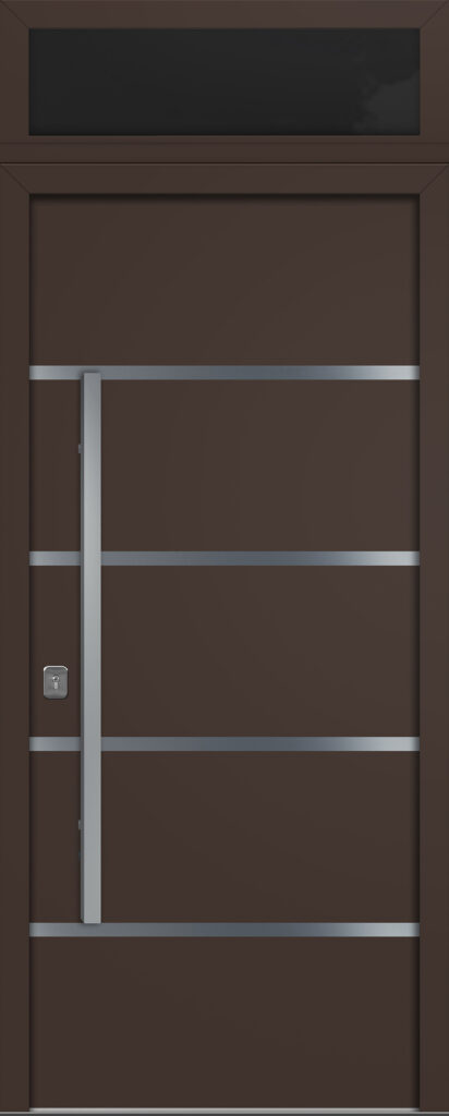 Nova Inox S3 Brown Exterior Door