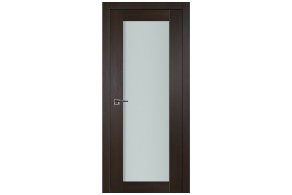 Italia 1-Lite French Interior Door Premium Wenge Single Door