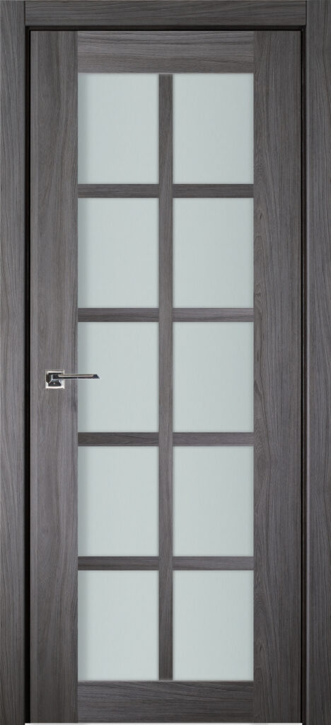 Nova Italia Swiss Elm 10-Lite Laminated French Door